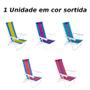 Imagem de Kit com Carrinho de Praia + 2 Cadeiras Cores Sortidas + Guarda Sol 2m