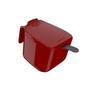 Imagem de Kit com Garrafa Térmica Café Chá Prático Unitermi Vermelho