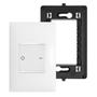 Imagem de Kit Com Interruptor Tecla Duplo Simples Com Placa e Suporte 4x2 Legrand PIAL Plus+