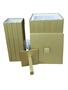 Imagem de Kit Com Lixeira para Lavabo banheiro  Dourado 7 Lt