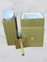 Imagem de Kit Com Lixeira para Lavabo banheiro  Dourado 7 Lt