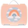 Imagem de Kit com Mochila escolar Bento box e garrafa inox Spark Style Arco-íris Skip Hop