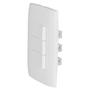 Imagem de Kit com Placa 4x2 com 1 Interruptor Simples + 2 Interruptores Paralelos Astra