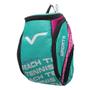 Imagem de Kit com Raquete Beach Tennis Classic Full Carbon Rosa, 3 Bolas e 1 Mochila de Transporte Vg Plus