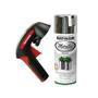 Imagem de Kit com rust-oleum spray metalico prata + rust oleum aplicador comfort grip