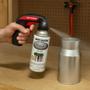 Imagem de Kit com rust-oleum spray metalico prata + rust oleum aplicador comfort grip