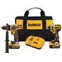 Imagem de Kit combinado DEWALT FLEXVOLT ADVANTAGE 20V MAX* com furadeira e chave de impacto