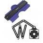Imagem de Kit combinado: duplicador de medidor de contorno e régua angular WORKPRO