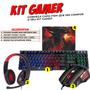 Imagem de Kit Combo de Periféricos Gamer Para Computador e Notebook Completo Usb Plug And Play