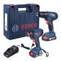 Imagem de Kit Combo Furadeira GSB 180-LI + Chave de Impacto GDX 180-LI Bivolt com Maleta BOSCH