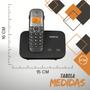 Imagem de Kit Combo Mini Central PABX Telefone Sem Fio TS 5150 com 3 Ramal Intelbras Com Entrada Para 2 Chips 4g Celular Dual Sim Chip