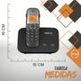 Imagem de Kit Combo Mini Central PABX Telefone Sem Fio TS 5150 com 4 Ramal Intelbras Com 1 Entrada Para Chip 4g Celular e 1 Entrada para linha Fixa