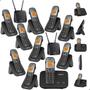Imagem de Kit Combo Mini Central PABX Telefone Sem Fio TS 5150 com 9 Ramal Intelbras Com Entrada Para 2 Chips 4g Celular Dual Sim Chip