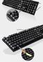 Imagem de Kit Combo Teclado e Mouse Com Fio USB para PC, Computador, Notebook  