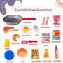 Imagem de Kit Comidinhas Crec Crec Com Frigideira Brinquedo Infantil