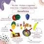 Imagem de Kit Comidinhas Crec Crec Com Frigideira Brinquedo Infantil