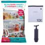 Imagem de Kit Compact Bag Food 10 Unidades e Bomba Manual Paramount