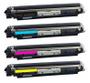 Imagem de Kit compatível 4 toner 130a cf350a cf351 cf352 cf353a cmyk