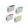 Imagem de Kit Compatível com Stylus T10  T20  TX200  TX209  TX210  TX220  TX400  TX409  TX410  TO731 732 733 734