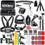 Imagem de Kit Completo 120 Pç Acessórios Para Câmera de Ação 9/10/11/12/max360