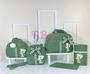 Imagem de Kit completo 5 peças escudo bolsa maternidade menino/menina  com mochila