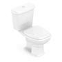 Imagem de Kit Completo Bacia com Caixa Acoplada Fit Plus Branco Celite