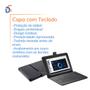 Imagem de Kit Completo: Capa com Teclado, Mouse e Case para Tablet 9 a 10.5 polegadas