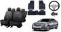 Imagem de Kit Completo: Capa de Couro Azera 12-18 + Capa de Volante + Tapete