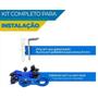 Imagem de Kit Completo Capa De Proteção Azul Para Piscina 5x11 Permeável