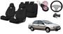 Imagem de Kit Completo Capas Tecido Marea '96-'07 + Volante + Chaveiro - Compatível com Todos os Anos