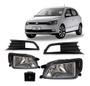 Imagem de Kit Completo Farol De Milha Volkswagen Gol G6 Tiger Auto