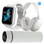 Imagem de Kit Completo Garrafa Térmica Inox 500ml com LED Smartwatch Y8 Fone Bluetooth  Estilo e Tecnologia em Um Só Pacote