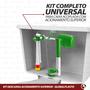 Imagem de Kit Completo Mecanismo Descarga Para Caixa Acoplada Globalplastic