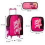 Imagem de Kit Completo Mochila infantil Escolar de Rodinhas Barbie