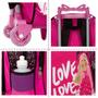 Imagem de Kit Completo Mochila infantil Escolar de Rodinhas Barbie