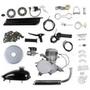 Imagem de Kit Completo Motor Para Bicicleta Motorizada 80cc Prata/Preto