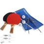 Imagem de Kit Completo Ping Pong 2 Raquetes Tela Para Mesa Ping Pong