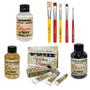 Imagem de Kit Completo Pintura Óleo Acrilex com 16 itens