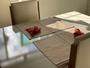 Imagem de Kit Completo pra Mesa Posta Almoço e Jantar para 6 Pessoas Jogo Americano Rústico com Guardanapos