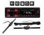 Imagem de Kit Completo Radio Mp3 Bluetooth Antena Led Universal Fm Am