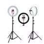 Kit Completo Ring Light 26cm 10 Polegadas Com Tripé Dimmer Youtuber Selfie Pro - CENTRÃO Imagem de Kit Completo Ring Light 26cm 10 Polegadas Com Tripé Dimmer Youtuber Selfie Pro