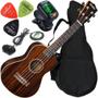 Imagem de Kit Completo Ukulele Concerto Elétrico Su23r Shelby Envio24h