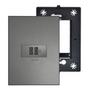 Imagem de Kit Completo USB Duplo Tipo-C 15W Com Placa 4x2 Arteor Legrand Linha Premium