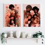 Imagem de Kit Composição 2 Quadros Viva a Diversidade Racial 24x18cm - com vidro