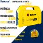Kit Compressor de Ar Direto Formato Maleta 1.5hp Isento de Óleo 3450 RPM Tekna CP6 0T 1MK Imagem de Kit Compressor de Ar Direto Formato Maleta 1.5hp Isento de Óleo 3450 RPM Tekna CP6 0T 1MK