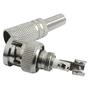 Imagem de Kit Conector Bnc Mola Com Parafuso Plug Cftv Linha Prime