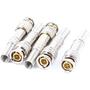 Imagem de Kit Conector Bnc Mola Com Parafuso Plug Cftv Linha Prime