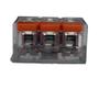 Imagem de Kit Conector Borne Alavanca Cristal 3 portas 10 peças