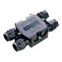 Imagem de Kit Conector Emenda Dupla Com Chave 450V 5 Pólos 16 Amperes IP68 THB.209.A4A TECHNO DO BRASIL