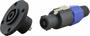 Imagem de Kit Conector Macho Speakon ul 4 Polos Com Conector Femea